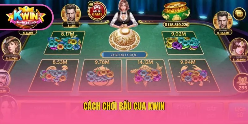 Cách chơi Bầu cua Kwin